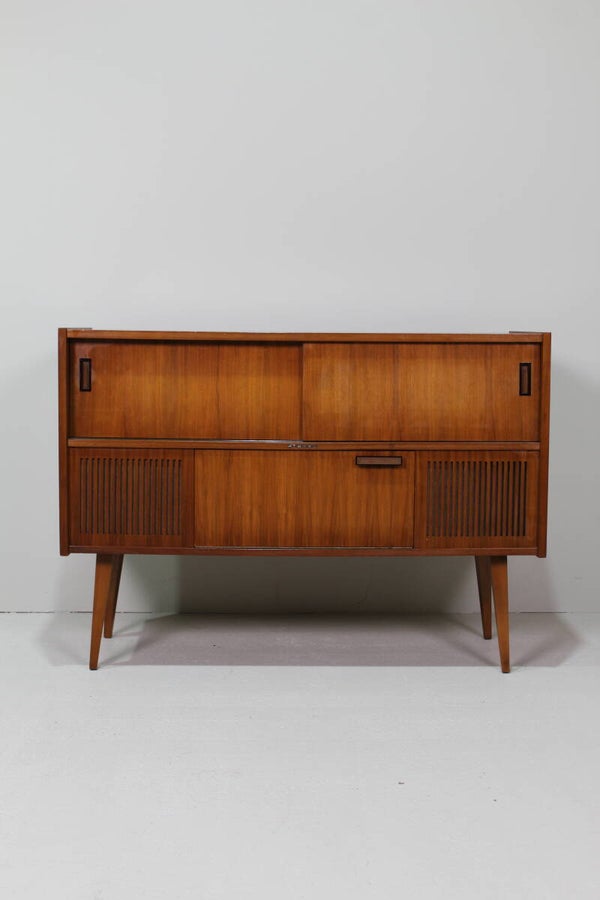Vintage Sideboard, Audiomöbel, Radioschrank - Gründig, 1960er | 01468