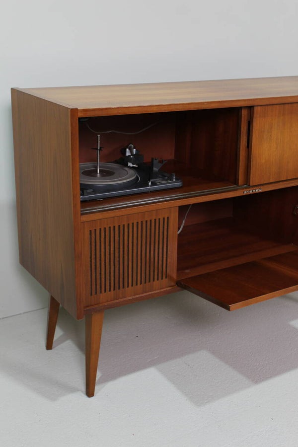 Vintage Sideboard, Audiomöbel, Radioschrank - Gründig, 1960er | 01468