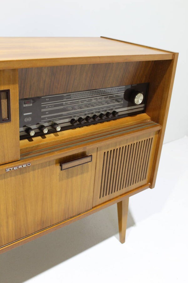 Vintage Sideboard, Audiomöbel, Radioschrank - Gründig, 1960er | 01468