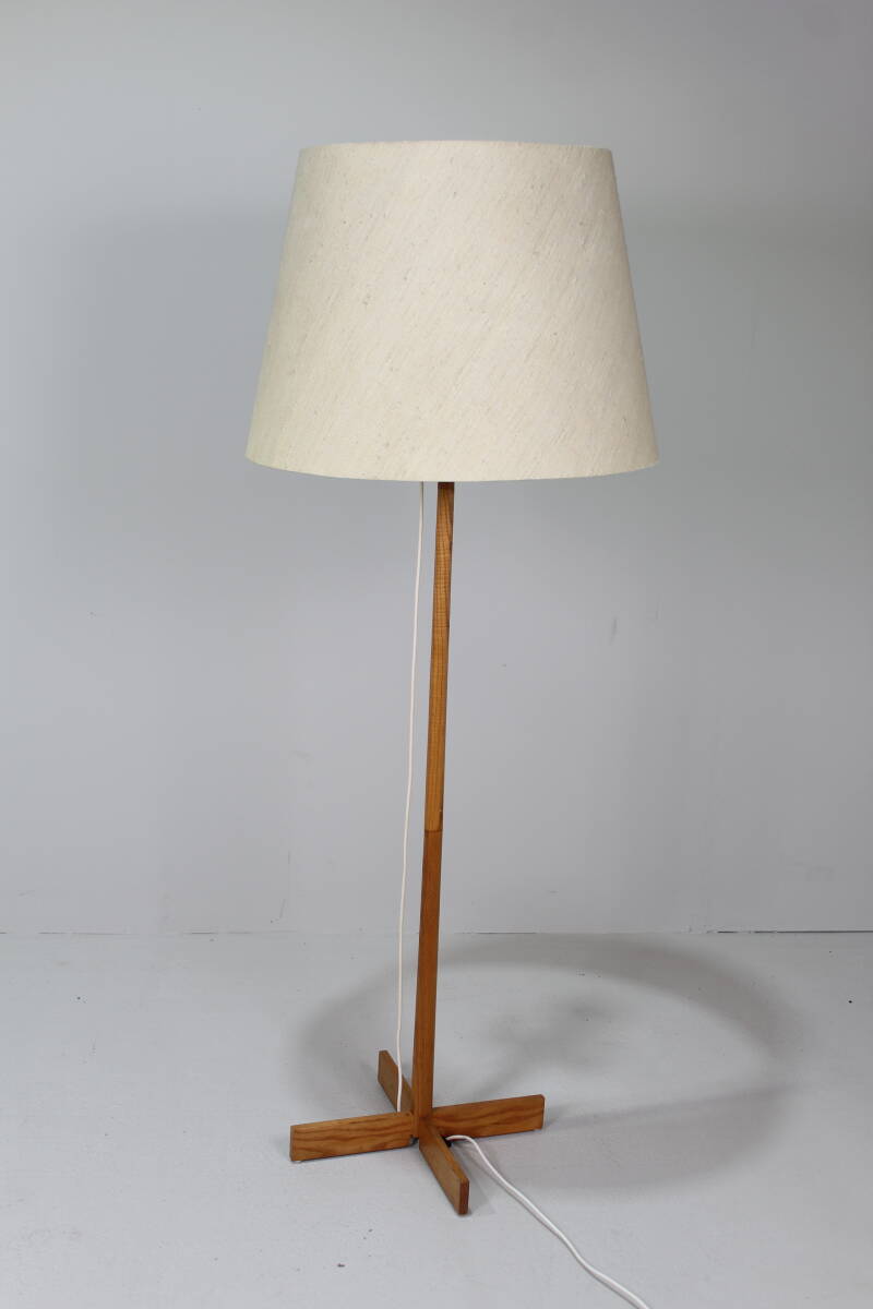 Vintage Danish floor lamp - teak, 1960s | 01473