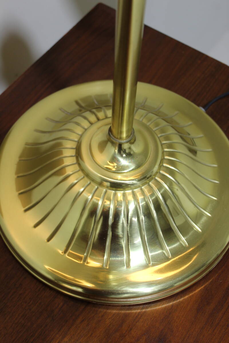 VIntage tafellamp, vloerlamp, staande lamp - messing, jaren '70