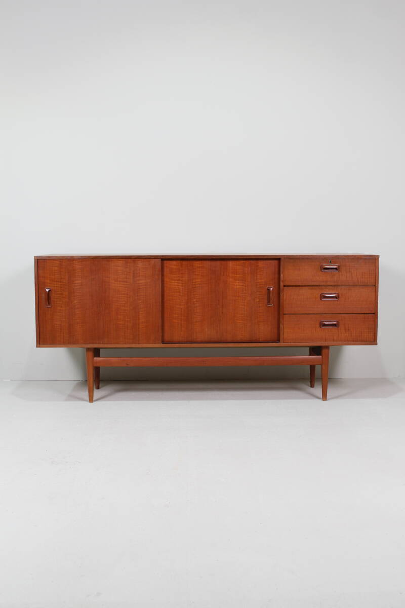 Vintage dressoir, sideboard - Musterring Duits Design, teak, jaren '60 | 01493
