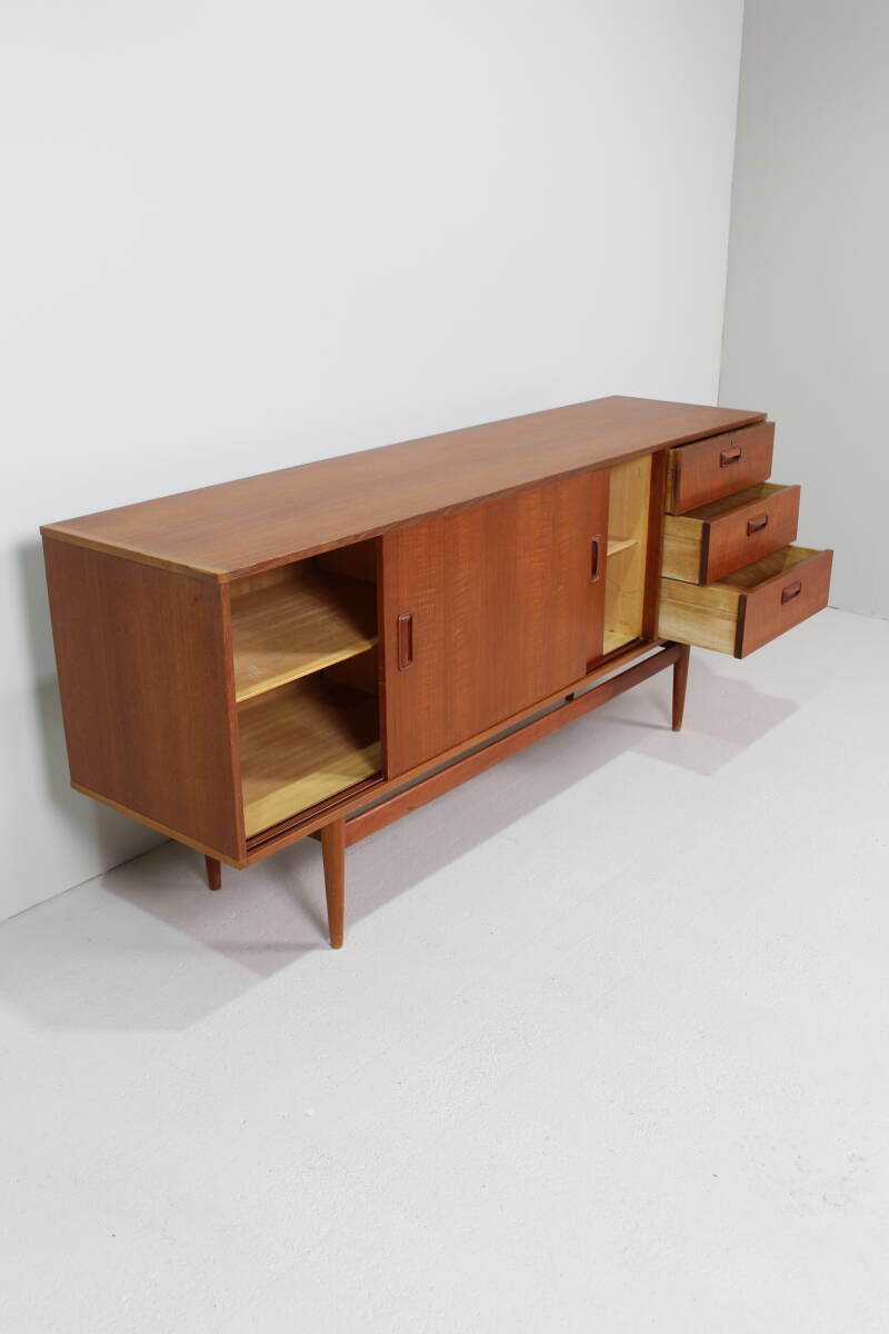 Vintage dressoir, sideboard - Musterring Duits Design, teak, jaren '60 | 01493