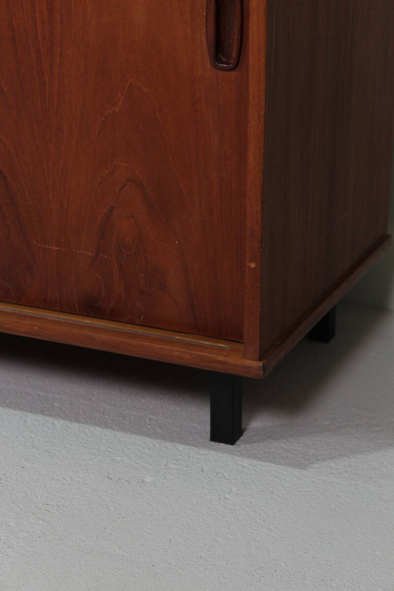 Vintage wandkast, sideboard, - jaren '60, teak | 01484
