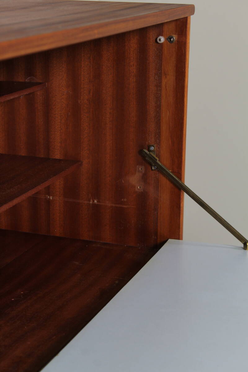 Vintage wandkast, sideboard, - jaren '60, teak | 01484