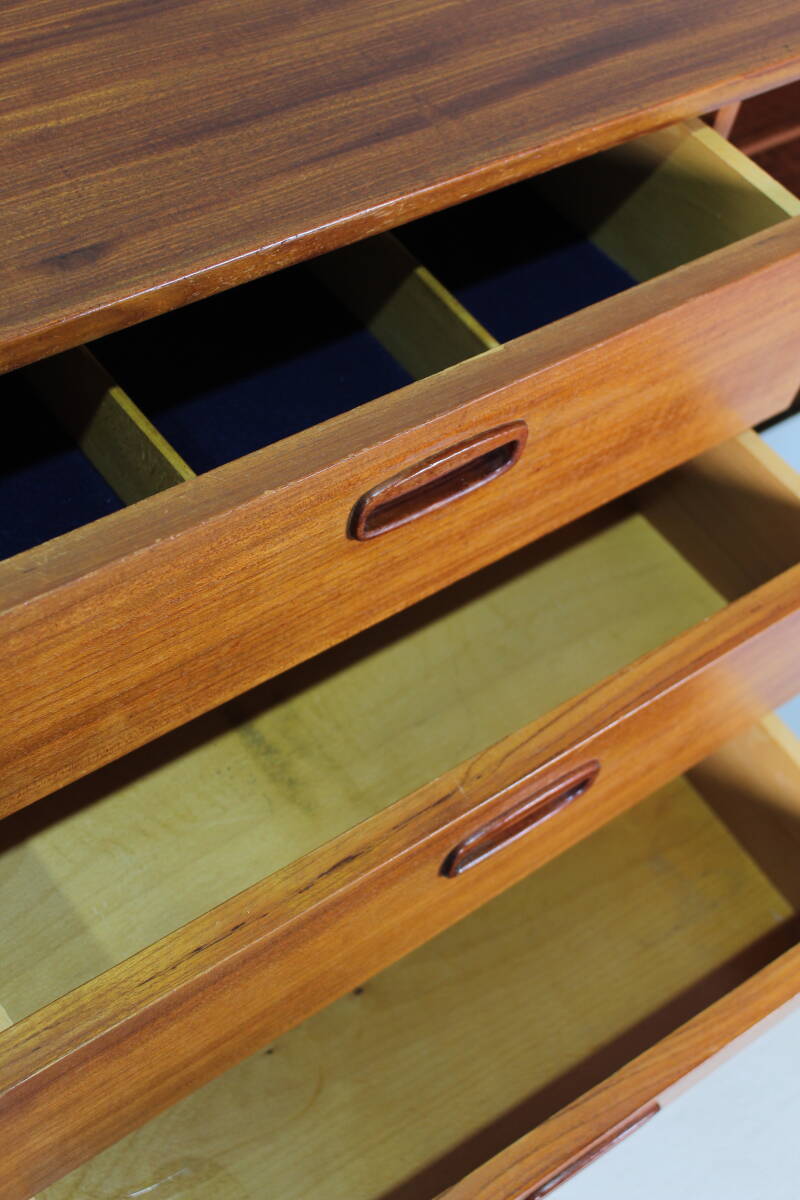 Vintage wandkast, sideboard, - jaren '60, teak | 01484
