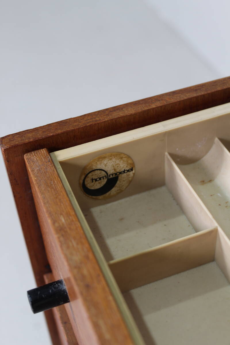 Vintage Nähschrank, Nachttisch, Beistelltisch - 1960er Jahre