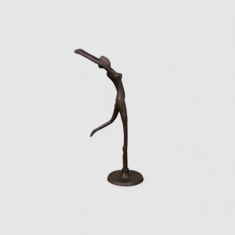 Vintage bronze statue ballerina 2/6