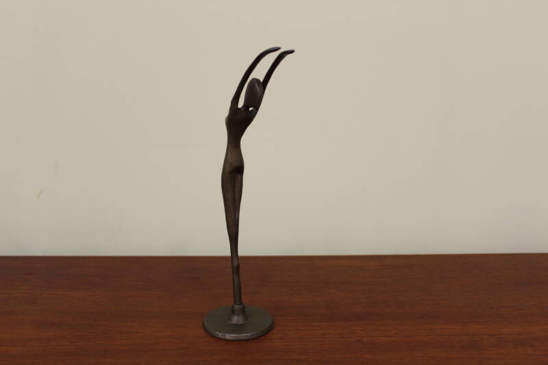Vintage bronzen beeldje ballerina 4/6