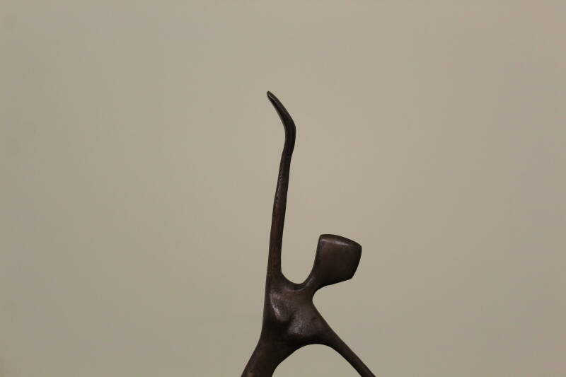 Vintage bronzen beeldje ballerina 5/6 | 00857