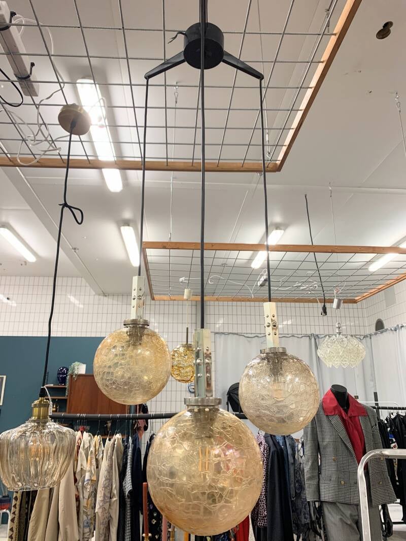Vintage cascade lamp