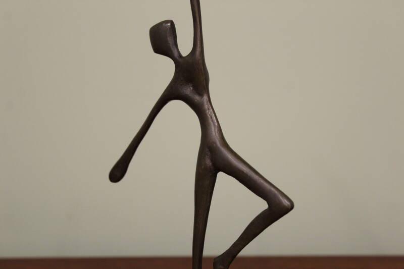 Vintage bronzen beeldje ballerina 5/6 | 00857