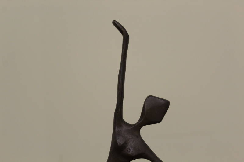 Vintage bronzen beeldje ballerina 6/6 | 00857