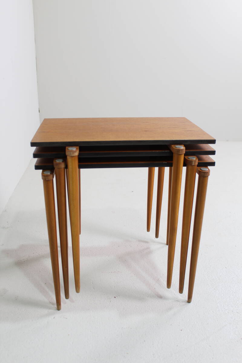 Vintage Duits Design mimiset, bijzettafels - Opal, jaren '60