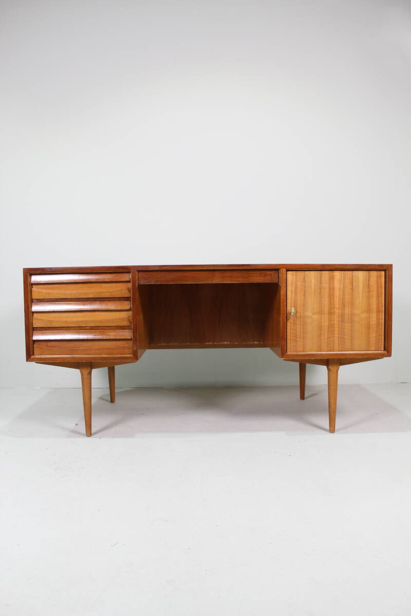 Vintage bureau - teak jaren '60 | 01506