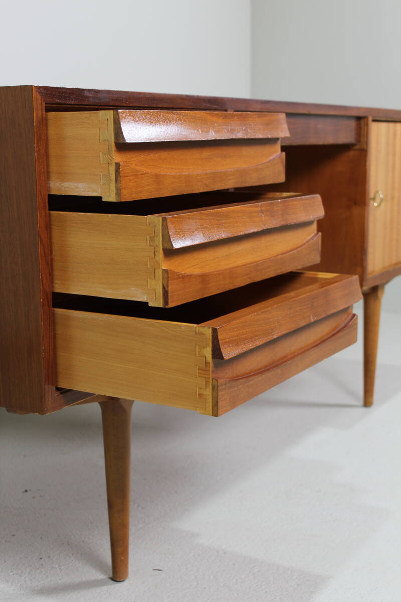 Vintage bureau - teak jaren '60 | 01506