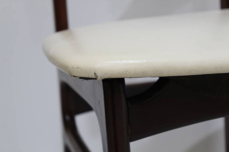 3x Vintage dining room chairs set - 60s | 00902