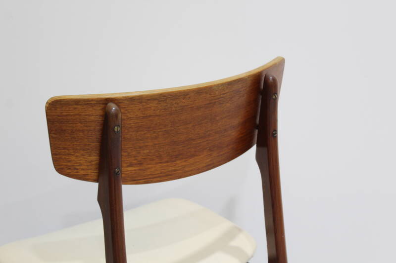 3x Vintage dining room chairs set - 60s | 00902