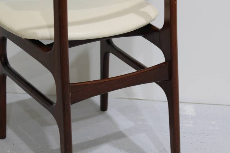 3x Vintage dining room chairs set - 60s | 00902