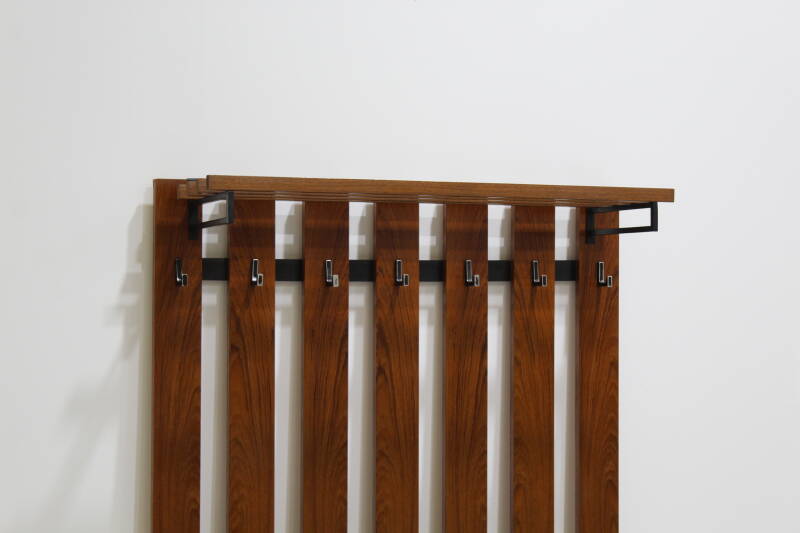 Vintage Garderobe, Garderobenständer - Holz, 60er | 01016