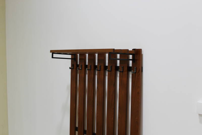 Vintage Garderobe, Garderobenständer - Holz, 60er | 01016