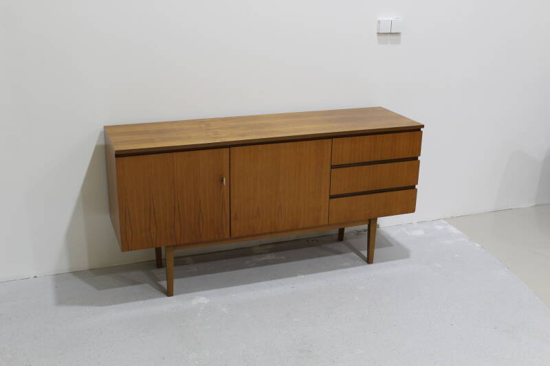 Vintage sideboard, sideboard - wood, 60s | 01013