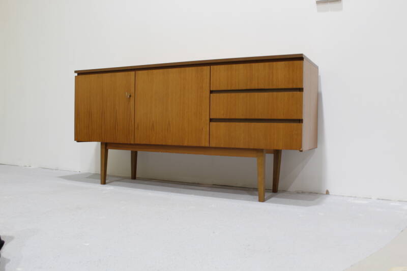 Vintage sideboard, sideboard - wood, 60s | 01013