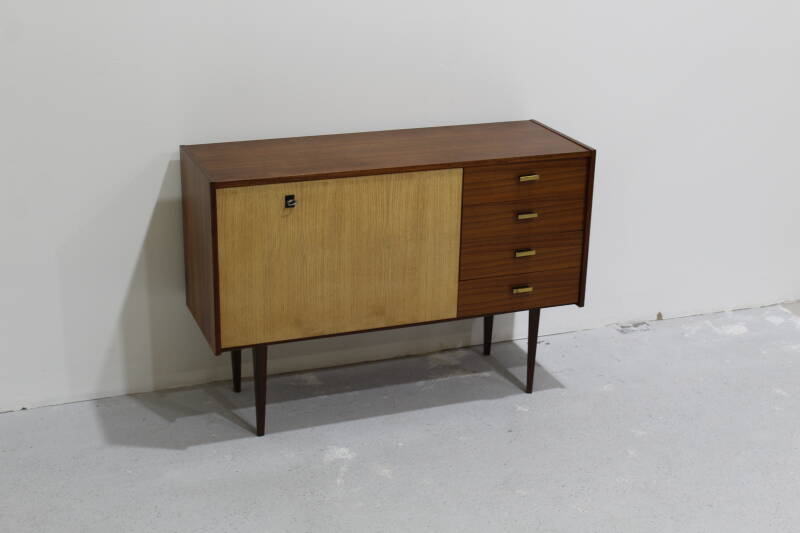 Vintage Sideboard, Schuhschrank - Holz, 60er | 01014