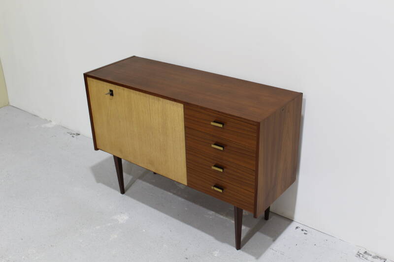 Vintage Sideboard, Schuhschrank - Holz, 60er | 01014