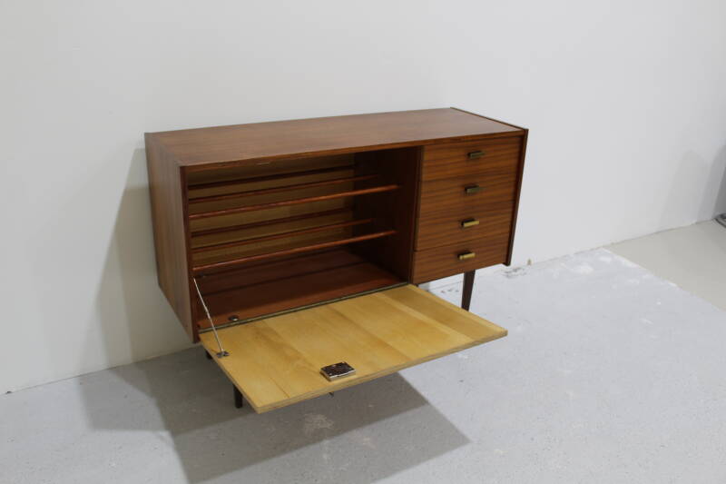 Vintage Sideboard, Schuhschrank - Holz, 60er | 01014