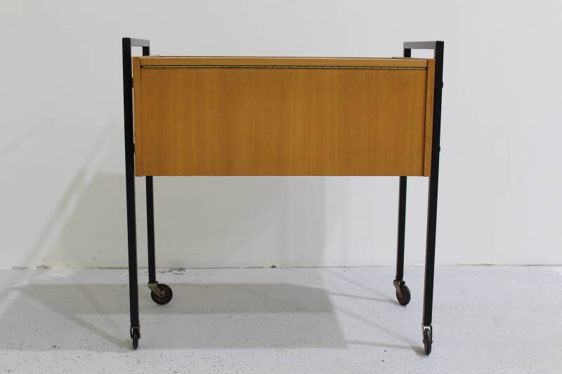 Vintage naaikastje, nachtkastje, bijzettafel - jaren '60 | 00982