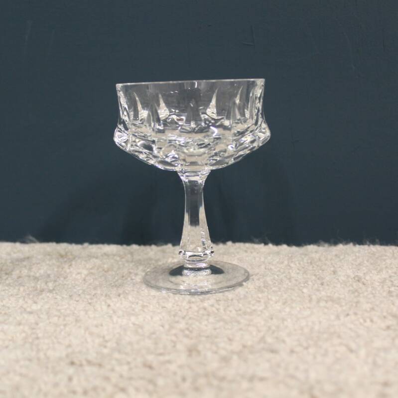Vintage crystal glasses
