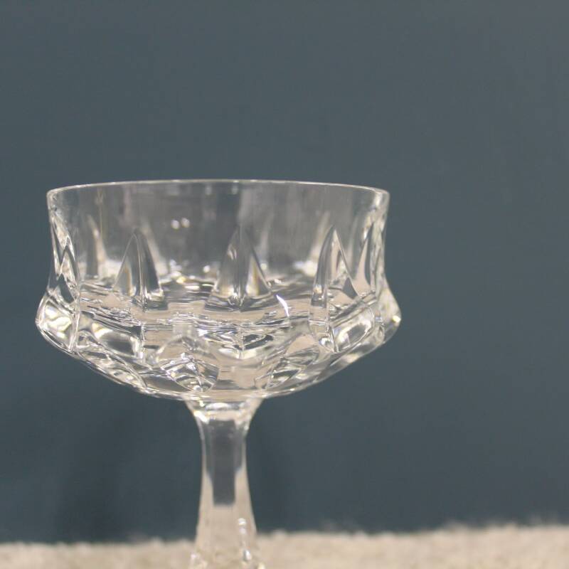 Vintage crystal glasses