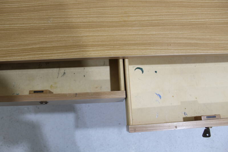 Vintage design sidetable, console tafel - formica | 01032