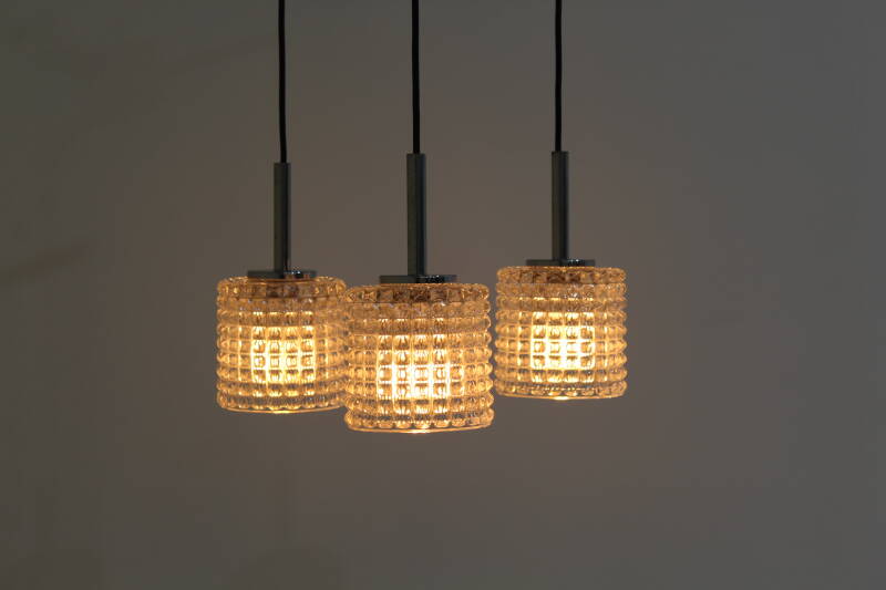 Vintage cascade lamp - transparant persglas | 01038