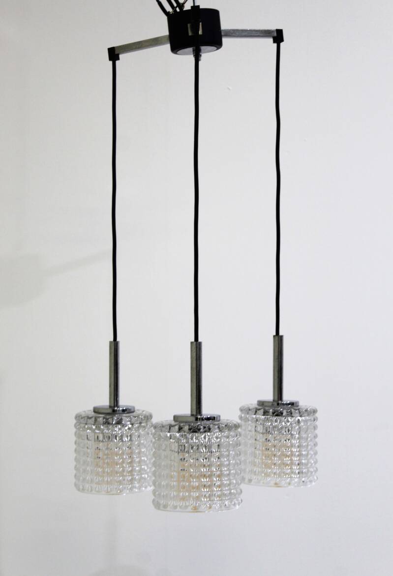 Vintage cascade lamp - transparant persglas | 01038