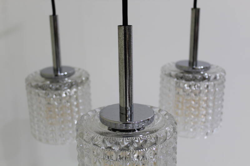 Vintage cascade lamp - transparant persglas | 01038