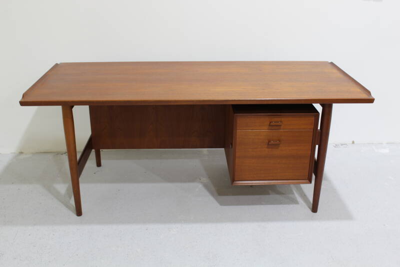 Vintage bureau Arne Vodder Sibast - Deens Design, teak, jaren '60 | 01017