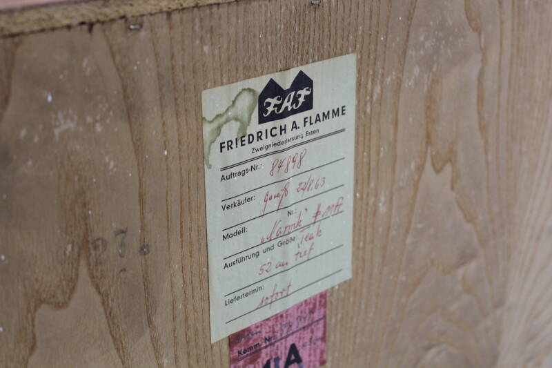 Vintage tv-meubel, ladekast, dressoir - Friedrich A. Flamme F.A.F. jaren '60 | 01046