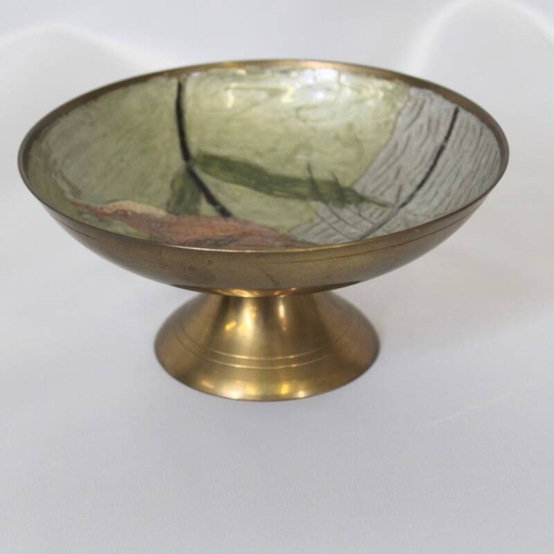 Vintage brass bowl, jewelry bowl