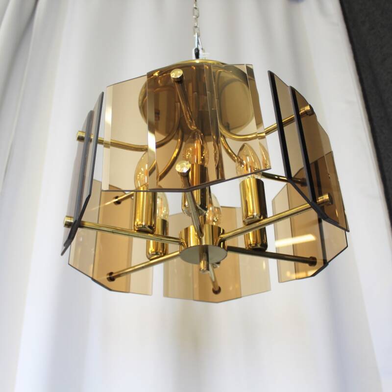 Vintage hollywood regency plafondlamp