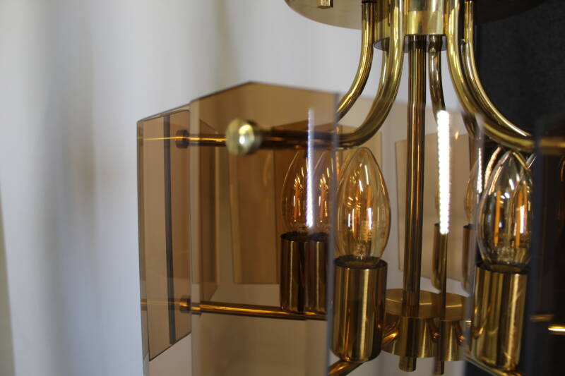 Vintage hollywood regency plafondlamp