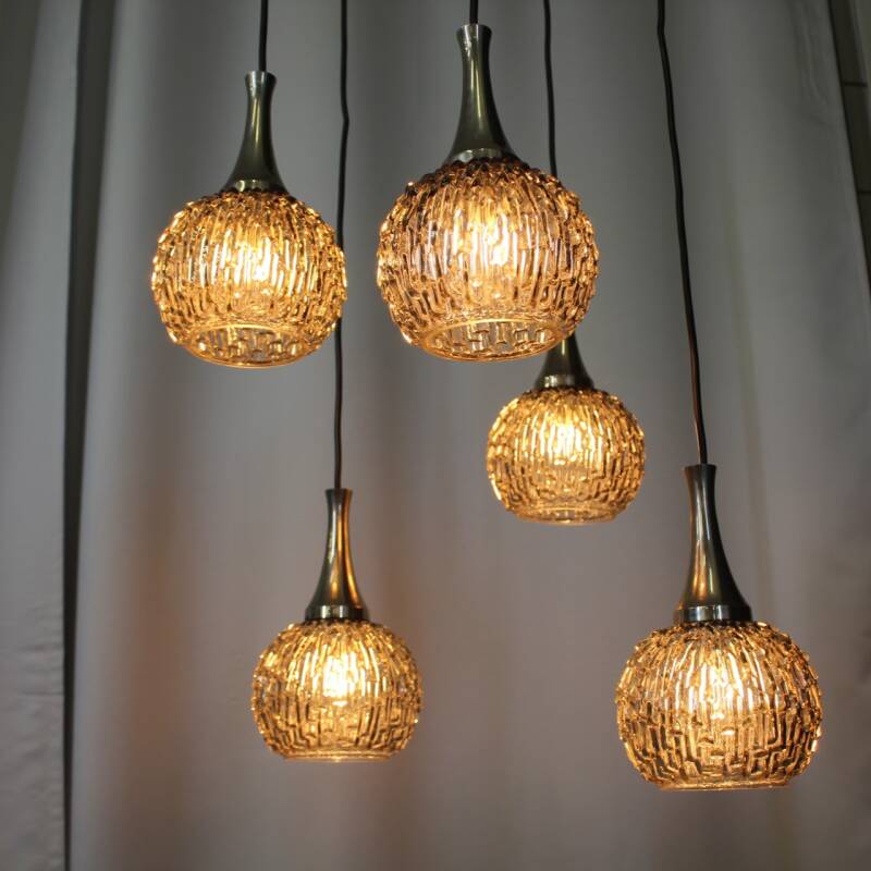 Vintage cascade lamp
