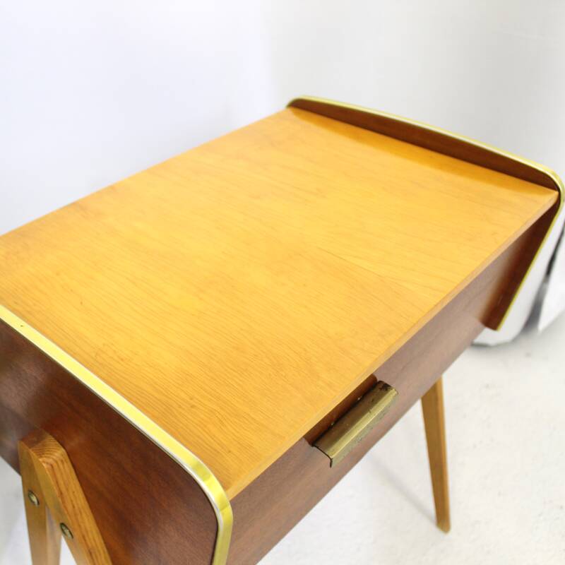 Vintage sewing cabinet, side table