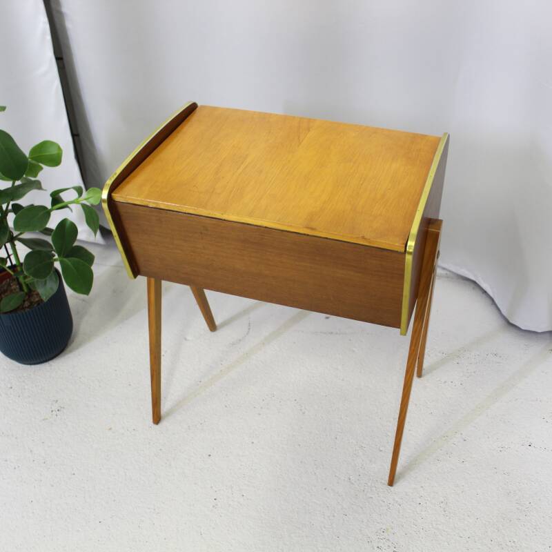Vintage sewing cabinet, side table