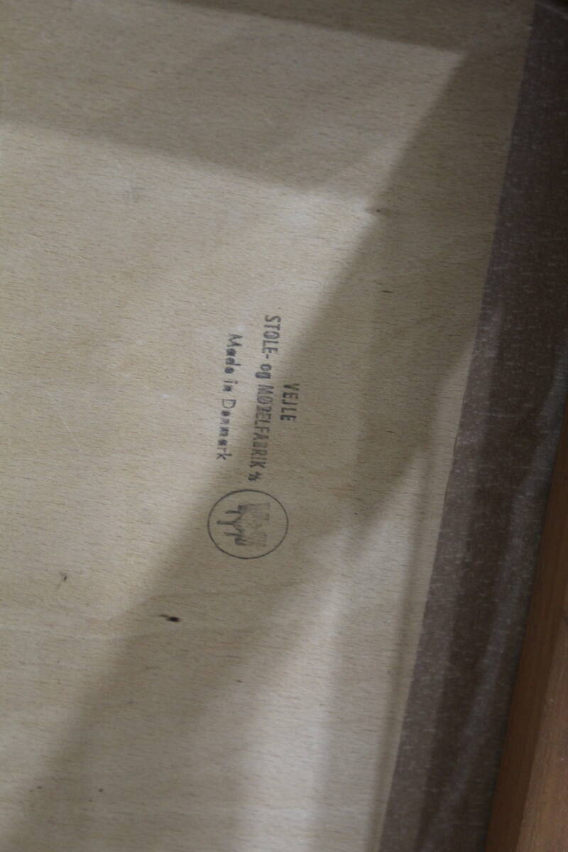 4x Vintage Deens Design eetkamerstoelen - jaren '60 teak Henning Kjaernulf | 01067