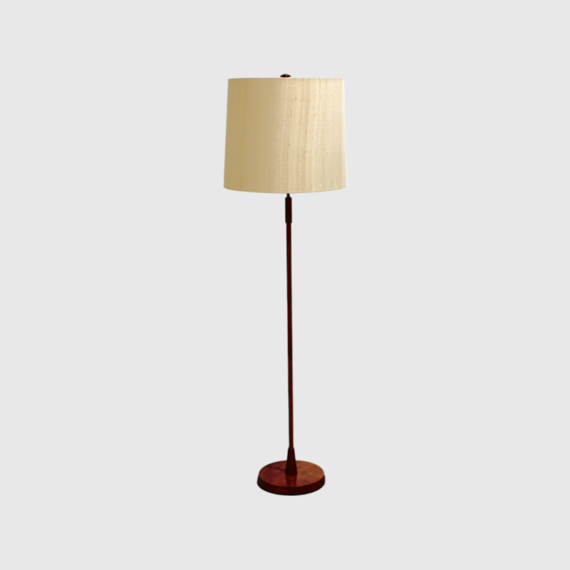 Vintage Deense vloerlamp - teak, jaren '60 | 01110
