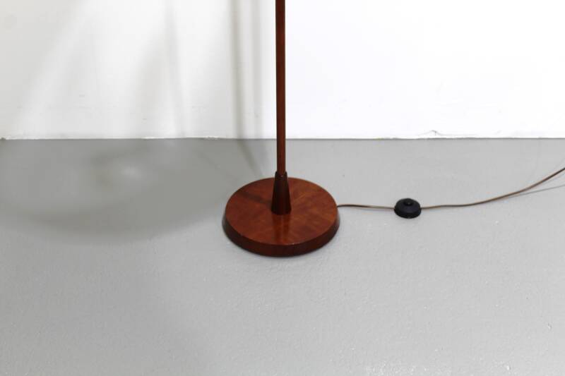 Vintage Deense vloerlamp - teak, jaren '60 | 01110