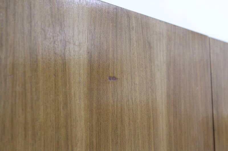 Vintage dressoir, sideboard - notenhout, jaren '60 | 01115
