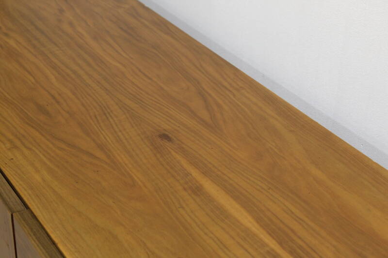 Vintage dressoir, sideboard - notenhout, jaren '60 | 01115